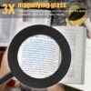 Unyqoos® Dimbare LED Vergrootlamp met Flexibele Zwanenhals en Clip voor Werktafels