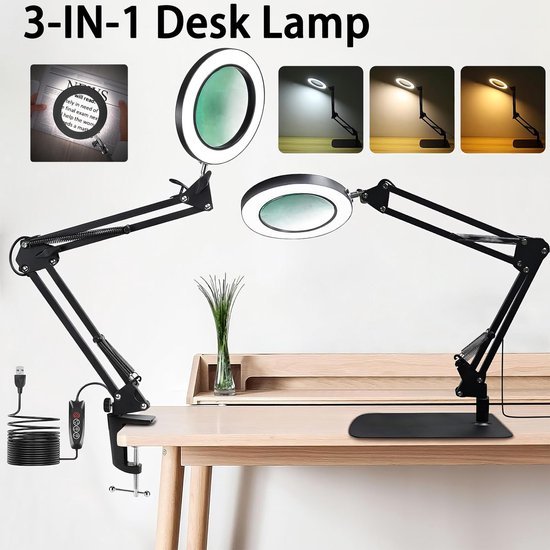 550x550-6347.jpg Unyqoos® Verstelbare LED-loeplamp met 15x vergroting en diverse lichtopties