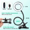 Unyqoos® USB-gevoed vergrootglas met verlichting en flexibele zwanenhals voor diverse toepassingen