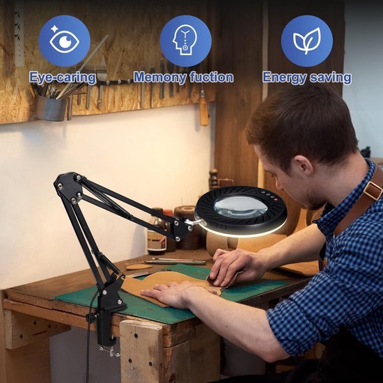 550x550-6405.jpg Unyqoos® Verstelbare vergrootlamp met licht voor precisie handwerk en lezen