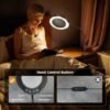 Unyqoos® Handenvrij Vergrootglas met Verlichting en Flexibele Zwanenhals voor Creatief Werk