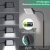 Unyqoos® Oplaadbaar vergrootglas met led-verlichting en flexibele zwanenhals voor veelzijdig gebruik extra lang