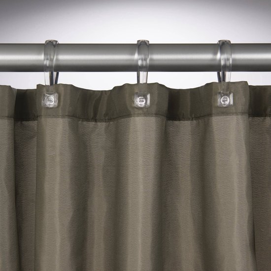 Unyqoos® Hoogwaardig Douchegordijn in Zandkleur voor Luxe Badkamerervaring, 180 x 200 cm