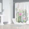 550x550-6564.jpg Unyqoos® Doucheschilderij met Cactussen en Bloemen voor een Tropische Badkamerervaring