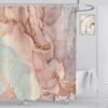 550x550-6588.jpg Unyqoos® Moderne Luxe Douchegordijn met Abstract Marmer Design en Waterdichte Eigenschappen