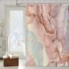 550x550-6589.jpg Unyqoos® Moderne Luxe Douchegordijn met Abstract Marmer Design en Waterdichte Eigenschappen