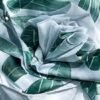 Unyqoos® Douchegordijn Met Groene Bladeren Ontwerp Voor Badkamercomfort