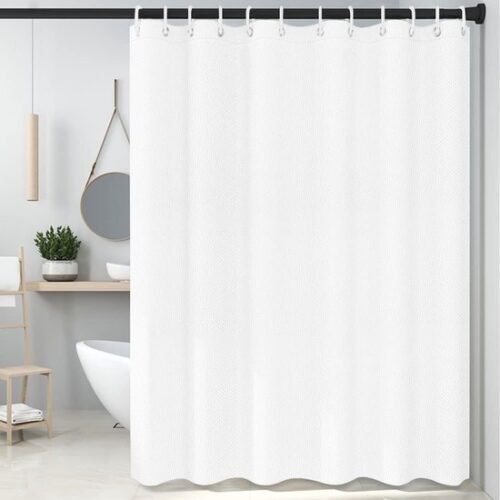 550x550-6658.jpg Unyqoos® Schimmelbestendig en Waterdicht Douchegordijn met Antibacteriële Polyester Stof voor Badkamers