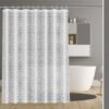 550x550-6662.jpg Unyqoos® Schimmelwerend Douchegordijn van Hoogwaardig Polyester voor Bad & Douche, Waterdicht en Antibacterieel, 180x180 cm