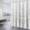 550x550-6698.jpg Unyqoos® Elegant Douchegordijn met Natuurlijke Botanische Print en Waterafstotende Eigenschappen, Inclusief Haken