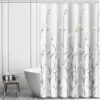 550x550-6701.jpg Unyqoos® Elegant Douchegordijn met Natuurlijke Botanische Print en Waterafstotende Eigenschappen, Inclusief Haken