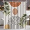 Unyqoos® Stijlvol Douchegordijn met Antischimmel en Waterafstotende Eigenschappen voor Badkamer 200 x 200 cm
