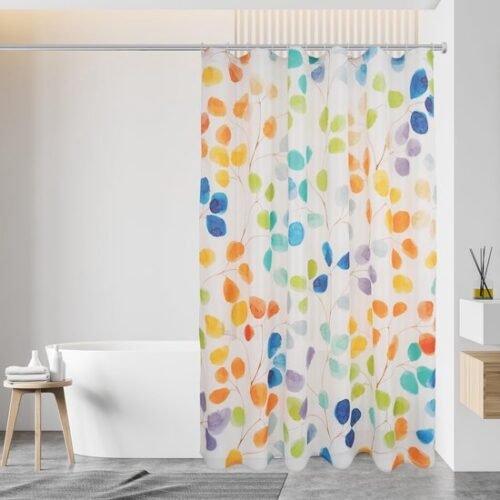 550x550-6873.jpg Unyqoos® Tijdloos Elegante Douchegordijn met Waterafstotende en Schimmelwerende Eigenschappen voor Badkamercomfort