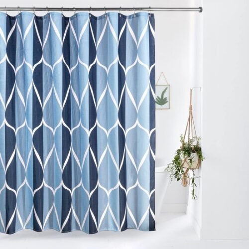 550x550-6887.jpg Unyqoos® Elegante en Luxe Waterafstotende Douchegordijnset met Gratis Metalen Haken voor Spa-ervaring Thuis