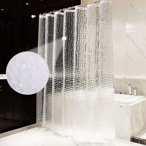 550x550-6947.jpg Unyqoos® Transparant 3D Effect Douchegordijn met Antischimmel en Waterdichte Eigenschappen 180 x 200 cm