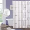 Unyqoos® Waterdicht en Schimmelwerend Douchegordijn met Ringen voor Badkamer 180x200 cm
