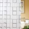 Unyqoos® Waterdicht en Schimmelwerend Douchegordijn met Ringen voor Badkamer 180x200 cm