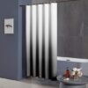 Unyqoos® Waterafstotend Douchegordijn met Anti-Schimmel Eigenschappen en Wasbare Stof, 180 x 200 cm