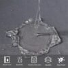 Unyqoos® Waterafstotend Douchegordijn met Anti-Schimmel Eigenschappen en Wasbare Stof, 180 x 200 cm