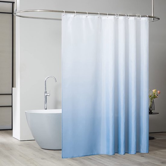 550x550-7038.jpg Unyqoos® Extra Lang Antibacterieel Douchegordijn Met Schimmelwerend Textiel Voor Luxe Bad- en Douche-ervaring