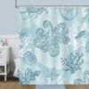 Unyqoos® Decoratief Douchegordijn met Oceaan Thema en Schimmelwerende Eigenschappen voor de Badkamer