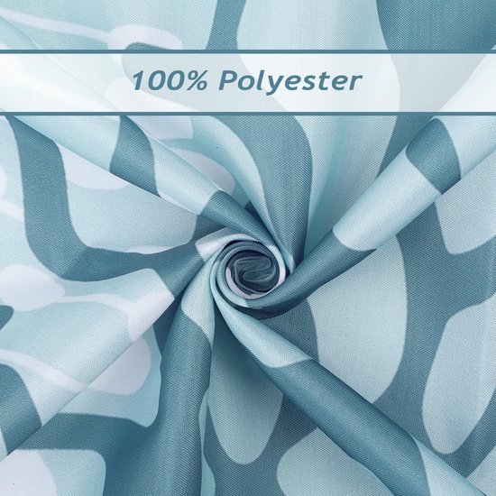 Unyqoos® Decoratief Douchegordijn met Oceaan Thema en Schimmelwerende Eigenschappen voor de Badkamer