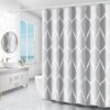 550x550-7094.jpg Unyqoos® Polyester Douchegordijn Met Antibacteriële Coating Voor Een Gezonde Badkameromgeving