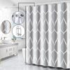 550x550-7095.jpg Unyqoos® Polyester Douchegordijn Met Antibacteriële Coating Voor Een Gezonde Badkameromgeving