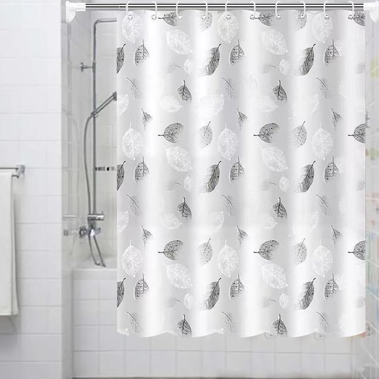 Unyqoos® Waterdicht en schimmelvrij douchegordijn met stijlvolle patronen 180x200 cm