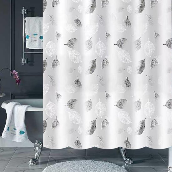 Unyqoos® Waterdicht en schimmelvrij douchegordijn met stijlvolle patronen 180x200 cm