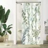 550x550-7155.jpg Unyqoos® Stijlvol Douchegordijn Met Eucalyptus Print Voor Moderne Badkamerdecoratie