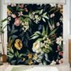 550x550-7211.jpg Unyqoos® Elegante waterdichte douchegordijn met artistiek bloemenpatroon, 180x180 cm