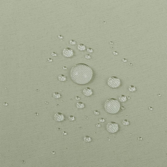 Unyqoos® Waterdichte stoffen douchegordijn met magneten in saliegroen voor badkamer 183 cm x 183 cm