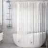 550x550-7250.jpg Unyqoos® Transparant douchegordijn met magneten en waterdichte anti-schimmel eigenschappen