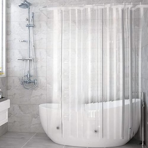 550x550-7250.jpg Unyqoos® Transparant douchegordijn met magneten en waterdichte anti-schimmel eigenschappen