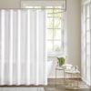 Unyqoos® Wit Douchegordijn 180x200 cm met Waterdichte Coating en Schimmelwerende Eigenschappen