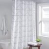 550x550-7368.jpg Unyqoos® Waterdicht douchegordijn met ruiten en schimmelwerende coating, inclusief ringen