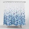 Unyqoos® Stijlvol Waterdicht Douchegordijn met Wolkenprint en Versterkte Zoom voor de Badkamer