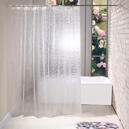 550x550-7453.jpg Unyqoos® Waterdicht en schimmelbestendig douchegordijn 180x180 cm met 12 ophangringen
