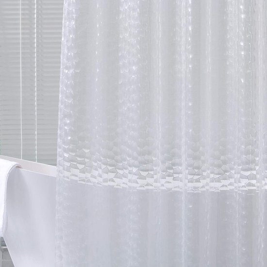550x550-7454.jpg Unyqoos® Waterdicht en schimmelbestendig douchegordijn 180x180 cm met 12 ophangringen