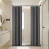 550x550-7499.jpg Unyqoos® Stijlvol donkergrijs douchegordijn van polyester met magnetische onderkant