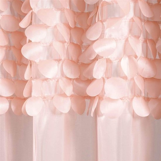 Unyqoos® Elegant Douchegordijn met Cirkelmotief voor Moderne Badkamerinrichting