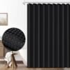 Unyqoos® Stijlvol Douchegordijn met Wafelpatroon en Waterafstotende Polyester Stof, 180 x 180 cm