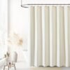 Unyqoos® Modern Douchegordijn met Wafelpatroon en Schimmelwerende Eigenschappen voor Luxe Badkamer