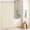Unyqoos® Modern Douchegordijn met Wafelpatroon en Schimmelwerende Eigenschappen voor Luxe Badkamer