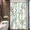 550x550-7818.jpg Unyqoos® Stijlvol Douchegordijn Met Eucalyptus Print Voor Een Luxe Badkamerervaring