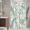 550x550-7819.jpg Unyqoos® Stijlvol Douchegordijn Met Eucalyptus Print Voor Een Luxe Badkamerervaring