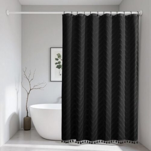 Unyqoos® Boheemse Stijl Douchegordijn van 180 x 200 cm met Waterafstotend en Schimmelbestendig Polyester Textiel