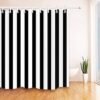 550x550-7902.jpg Unyqoos® Waterdicht douchegordijn met ringen in zwart-wit strepen voor badkamer