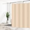 Unyqoos® Stijlvol Waterafstotend Douchegordijn 180 x 200 cm met Verzwaarde Zoom en Ringen